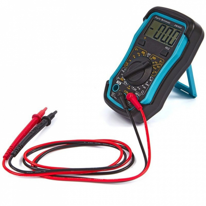 Multimetru digital cu protectie din cauciuc, profesional [2]