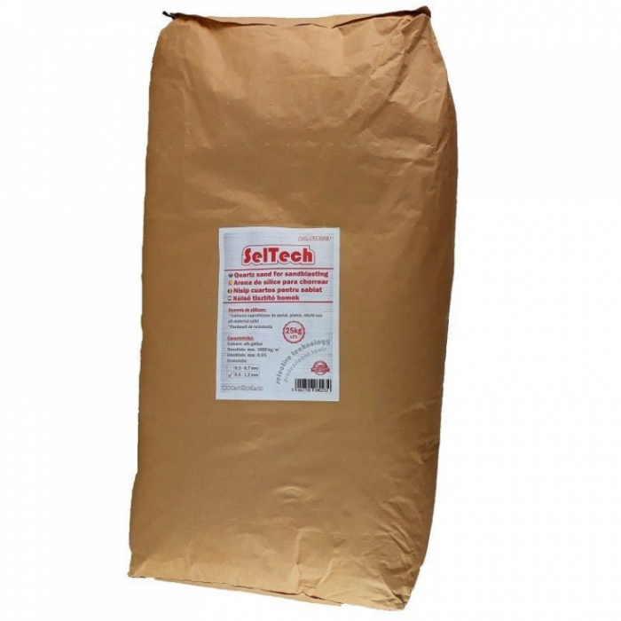 Nisip cuartos pentru sablat 0.3-0.8mm , sac intre 25kg - 30kg [2]