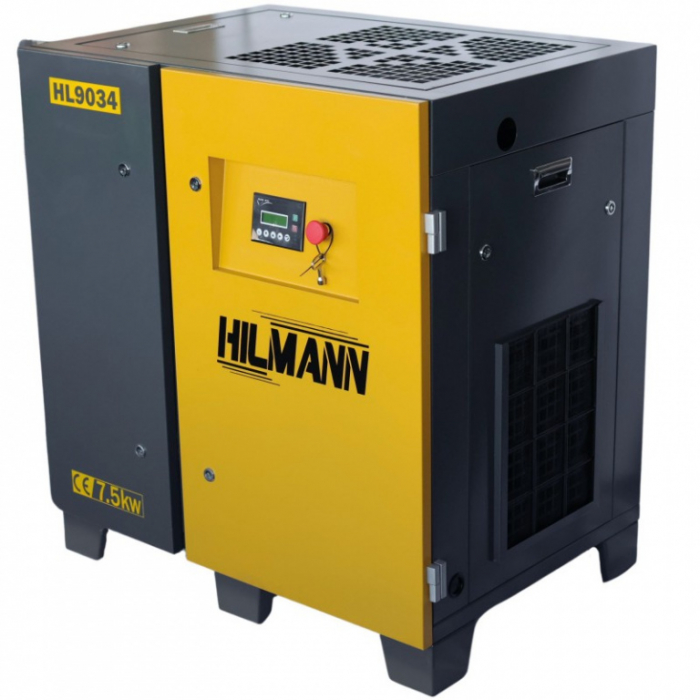 Pachet compresor de aer cu surub 7.5kw - 10 bar, butelie de aer 270 L si valva automata eliminare condens [6]