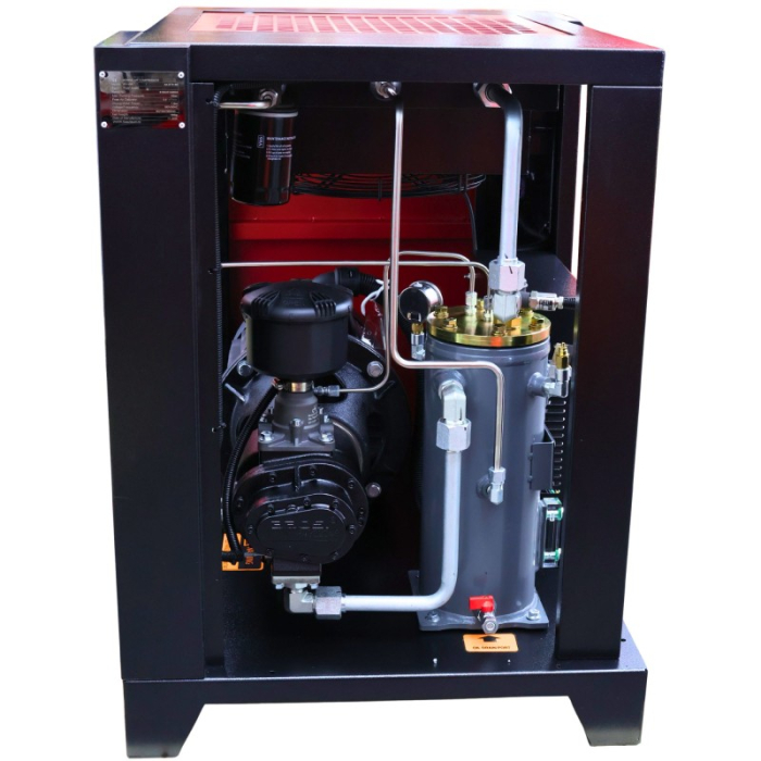Pachet Compresor cu surub Seltech Pachet75 10 bar 7.5 kw, butelie 500 litri si valva automata evacuare condens [9]