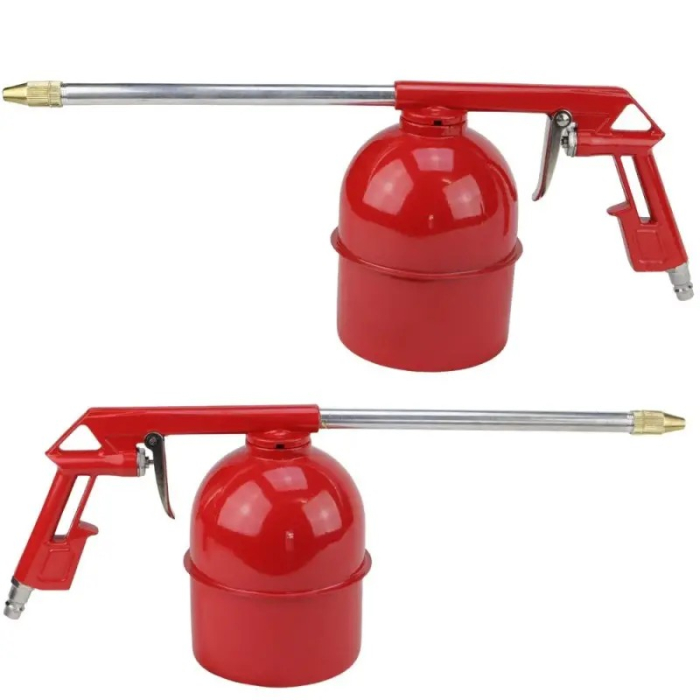 Pachet compresor de aer 50l 1.8kW 220V + 5 scule pneumatice [4]