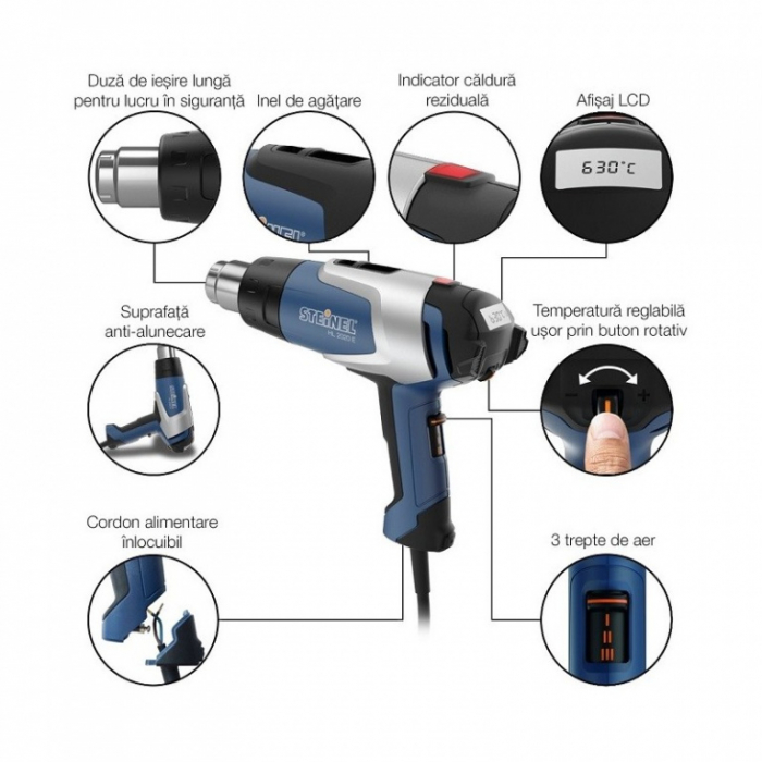 Pistol de aer cald HL 2020 E [3]