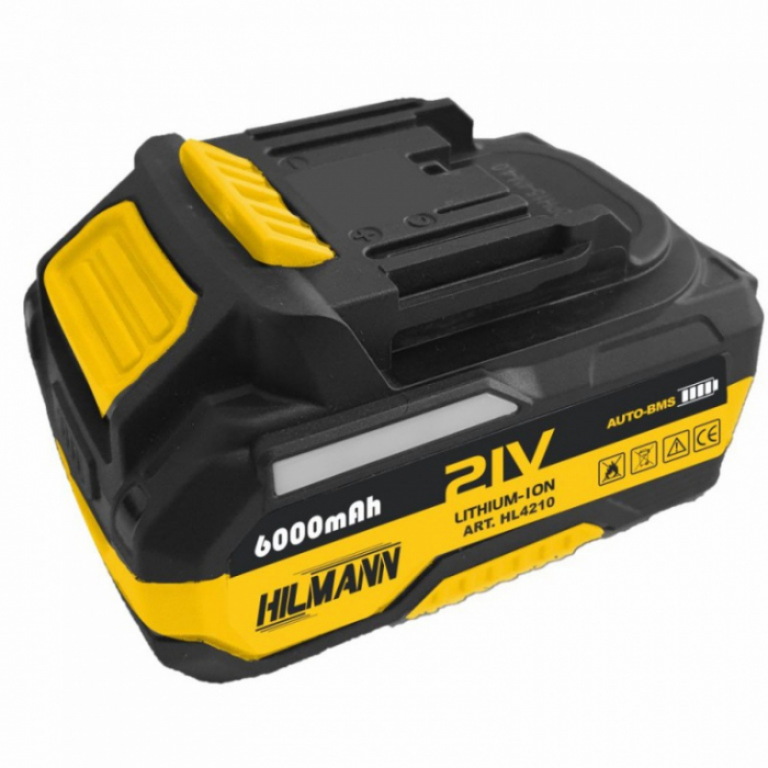 Cheie de impact 1/2" cu acumulator 1600 Nm cu baterie de 6 Ah, 21V [7]