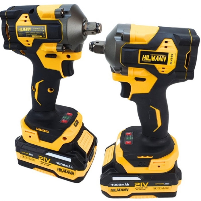 Cheie de insurubat cu impact 380Nm 4Ah,  21V [2]