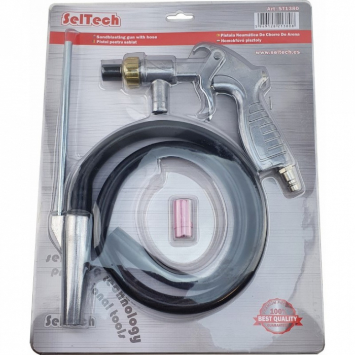 Pistol de sablat cu 2 duze si sorb propriu [4]
