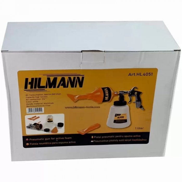 Pistol pneumatic pentru curatat cu spuma activa [4]