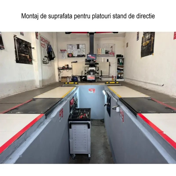 Platou pentru reglaj directie roata spate 75cm [4]