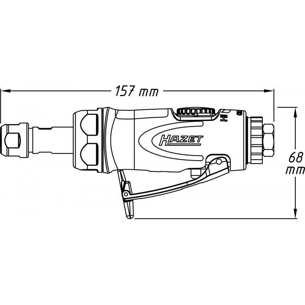 Polizor axial drept, 6,3 bar [3]