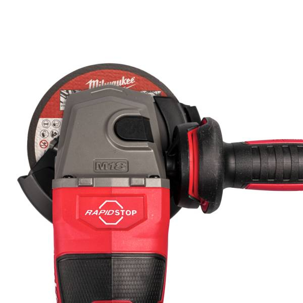 Polizor unghiular de inalta performanta 125 mm cu franare si schimbator lateral M18 [3]