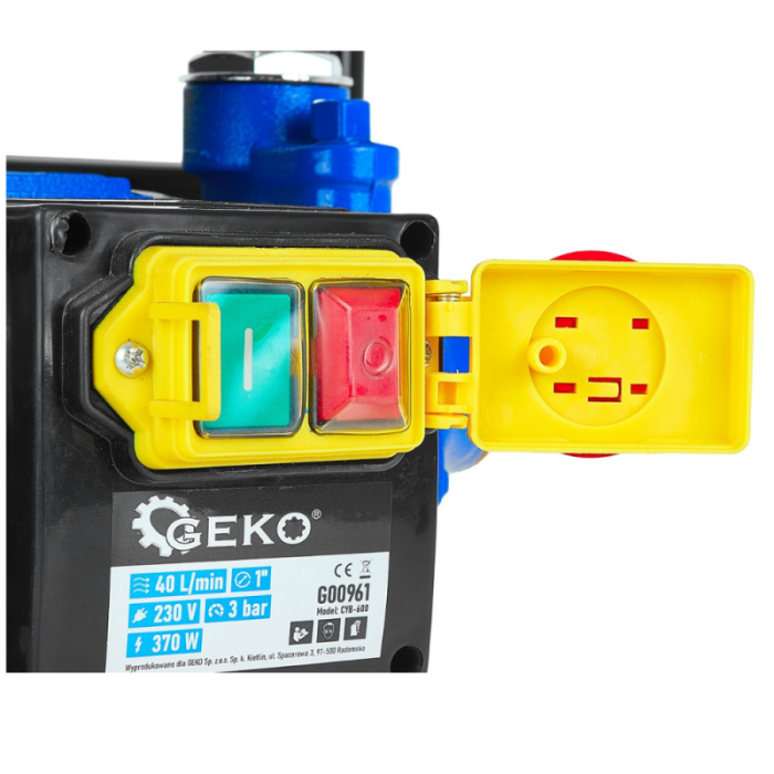 Pompă electrică pentru transfer motorină 230V debit 40 l/min. cu contor mecanic, pistol automat [3]