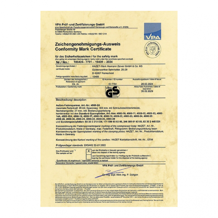 Presa de banc arcuri suspensie [5]