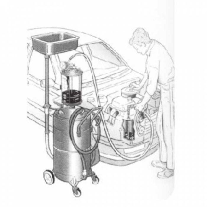 Recuperator de ulei cu aspirator 90L [2]