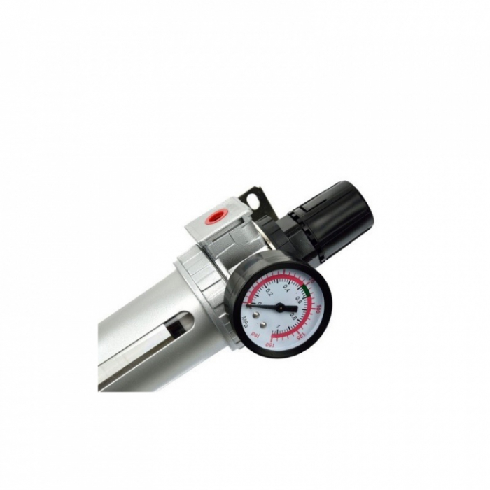 Regulator de presiune cu manometru si filtru cu supapa automata de golire a apei 3/8" [3]