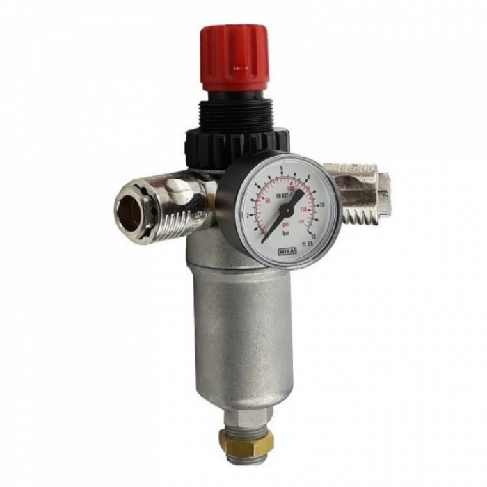 Regulator de presiune pentru compresor, 1/2"M [2]