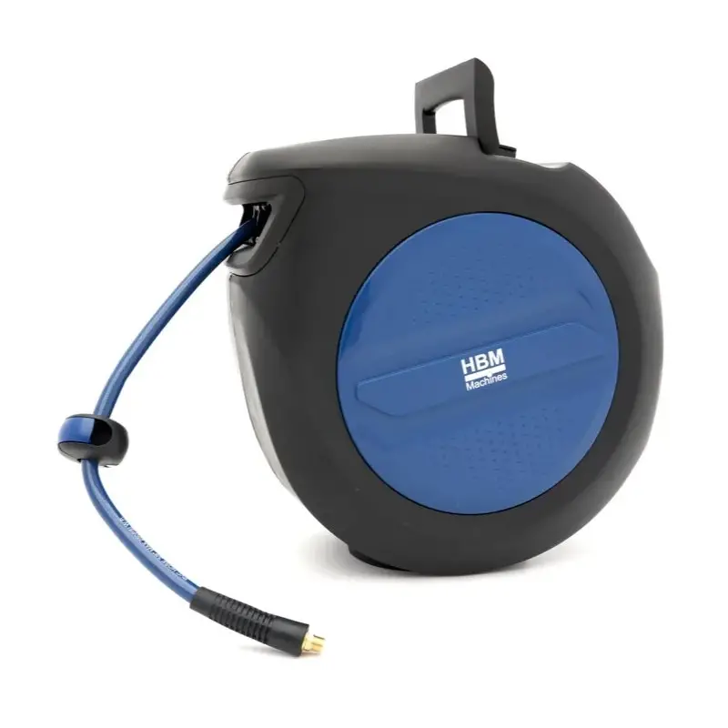 Rola automata HBM cu furtun aer 20m x 9,5mm pentru ateliere [7]