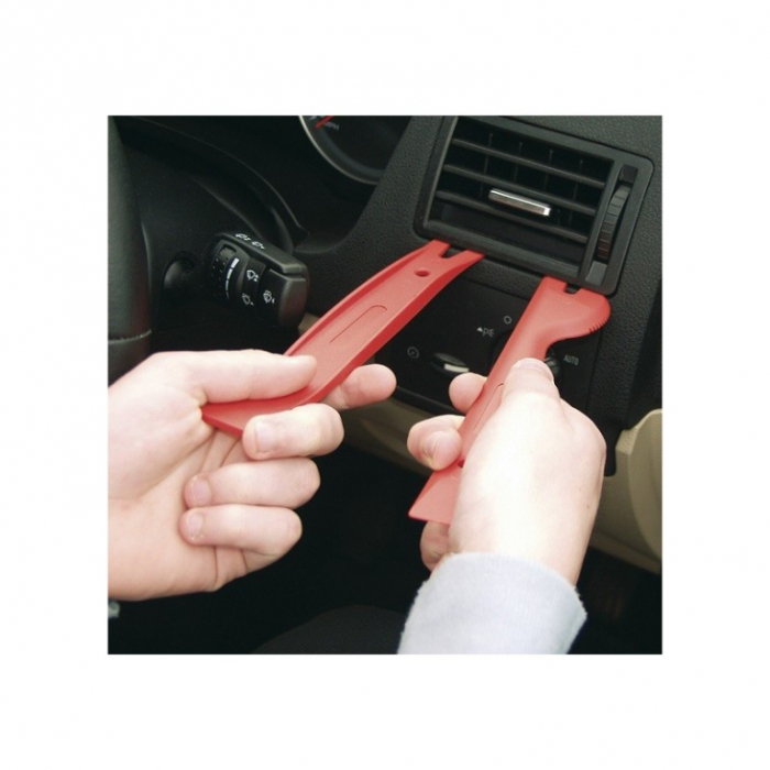 Scule din plastic pentru demontare cleme tapiterii, ornamente, 11 buc. [2]