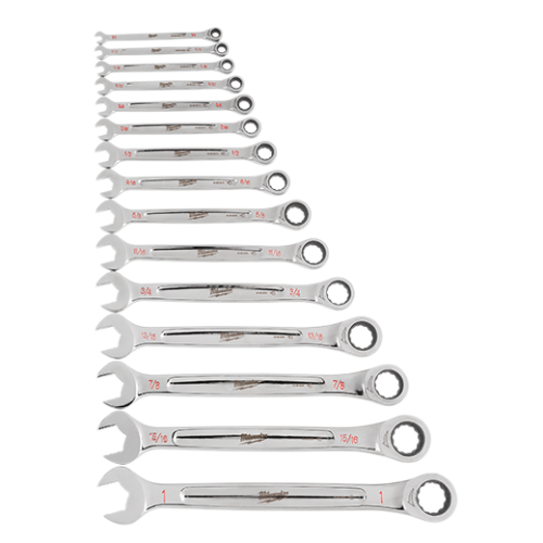 Set 15 chei combinate cu clichet Max Bite, sistem imperial (inch) [5]