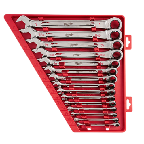 Set 15 chei combinate cu clichet Max Bite, sistem imperial (inch) [2]