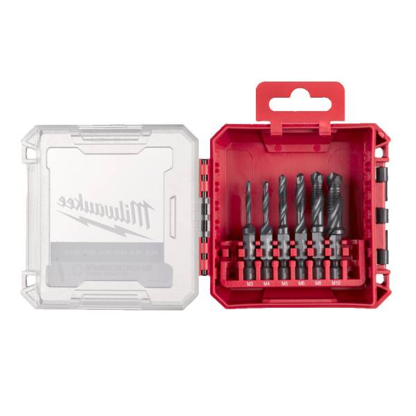 Set burghie pentru metal HSS-G combi 1/4" HEX, 6 buc. [1]