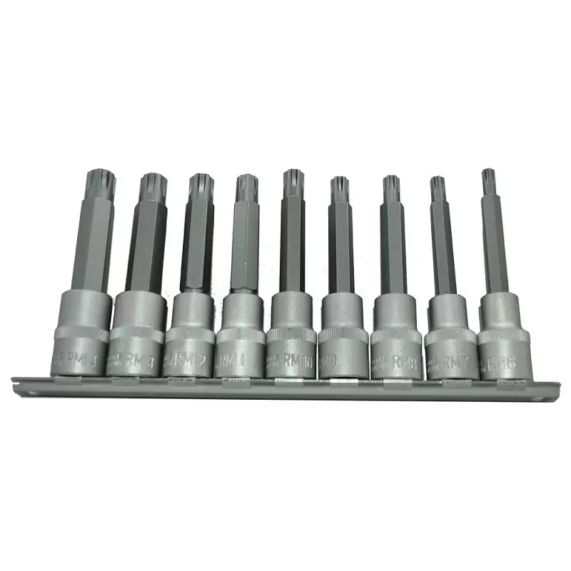 Set 9 imbus lungi cu profil Ribe M6 - M12 , 1/2" [1]