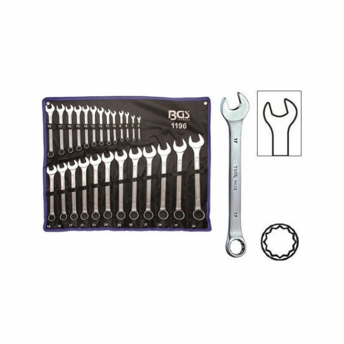 Set chei combinate 6-32 mm, 25 buc [2]