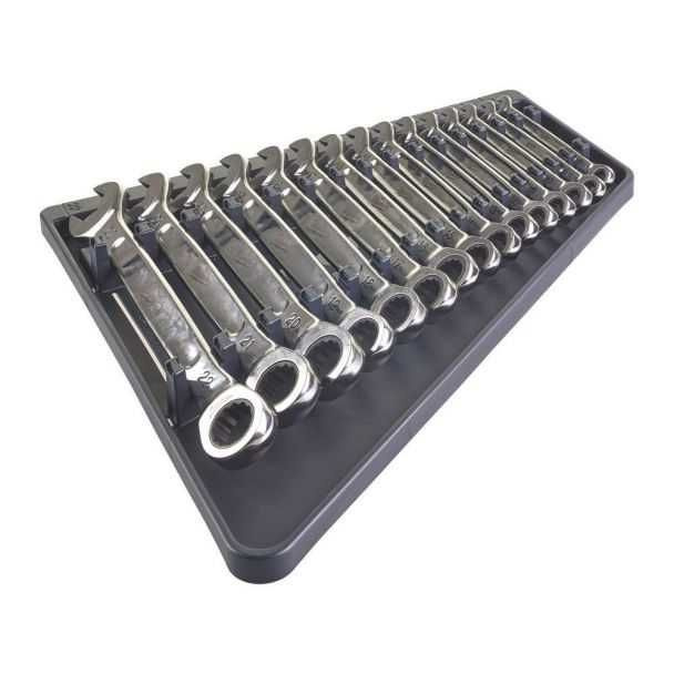 Set chei combinate cu clichet 15 buc 8-22 mm [3]