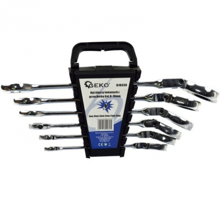Set chei combinate cu clichet 8-19mm, 6 buc [3]