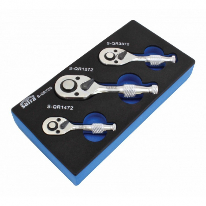 Set de 3 clicheti scurti, 1/4"-3/8"-1/2" [2]