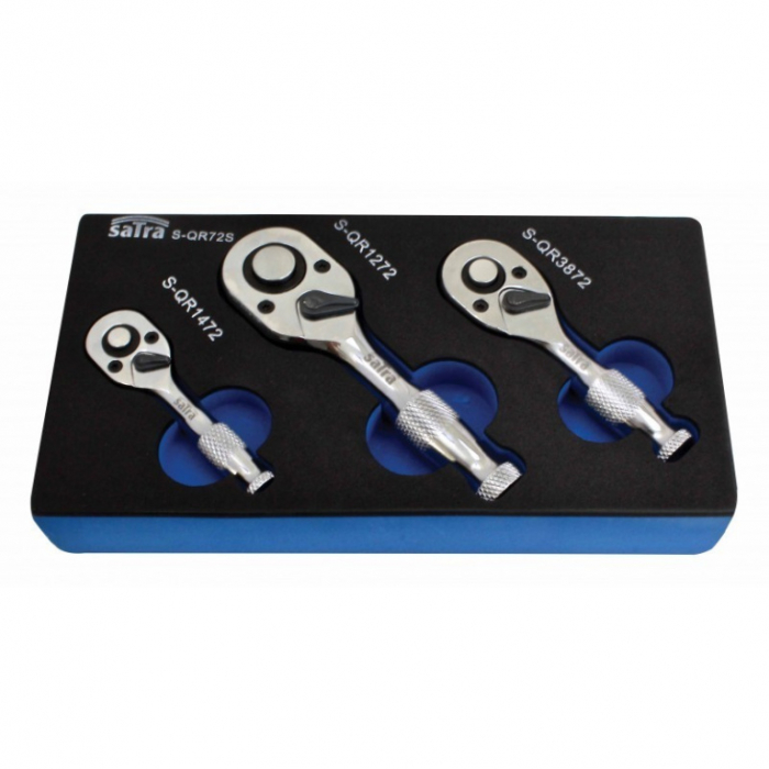 Set de 3 clicheti scurti, 1/4"-3/8"-1/2" [3]
