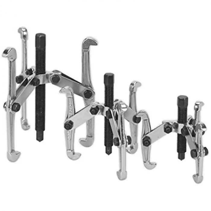 Set de 3 prese cu 3 brate pentru interior si exterior, 160mm [2]