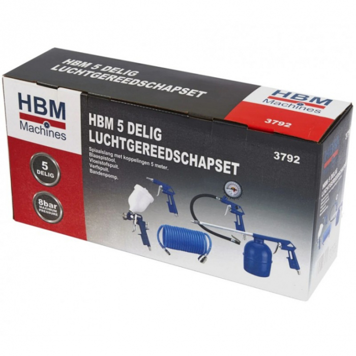 Set de 5 scule pneumatice [3]