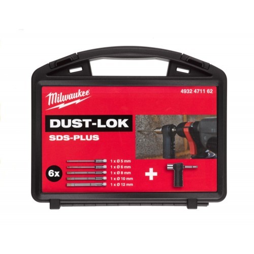 Set de 6 burghie SDS+ DUST-LOK cu aspirația prafului [1]