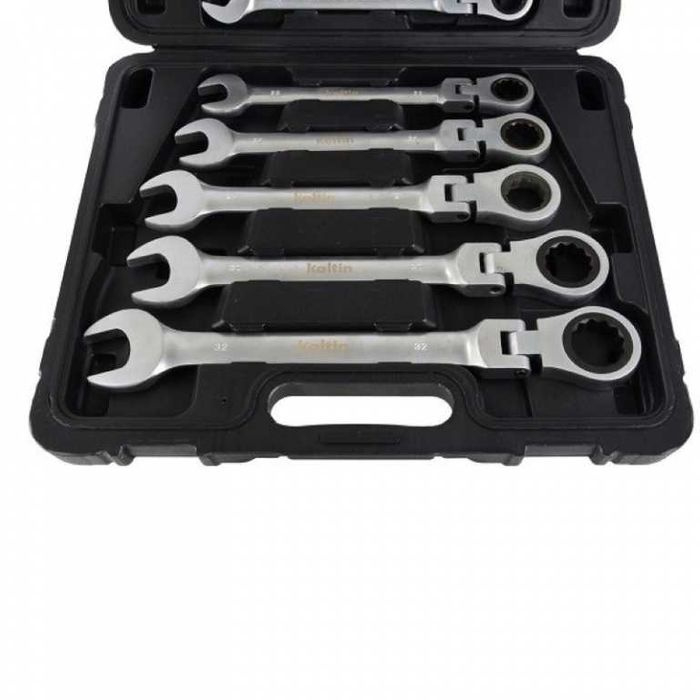 Set de chei combinate cu clichet 8-32mm, 13 buc [3]