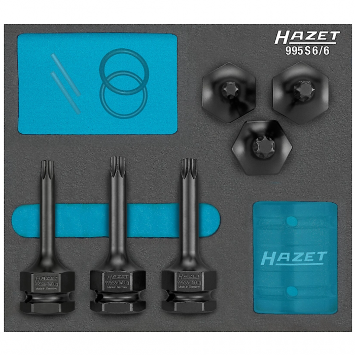 Set de chei TORX cu  tubulara 1/2" pentru pistoale de impact, 6 buc [2]