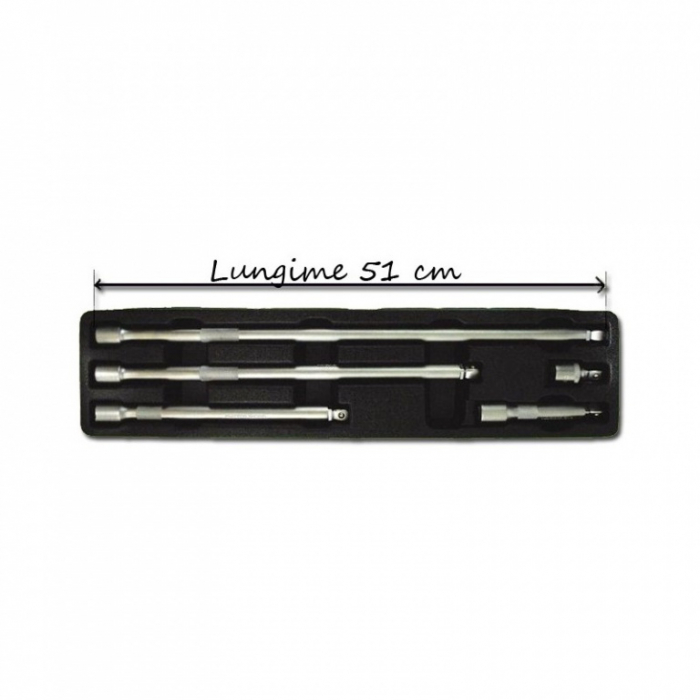Set de prelungitoare cu patrat 1/2" [2]