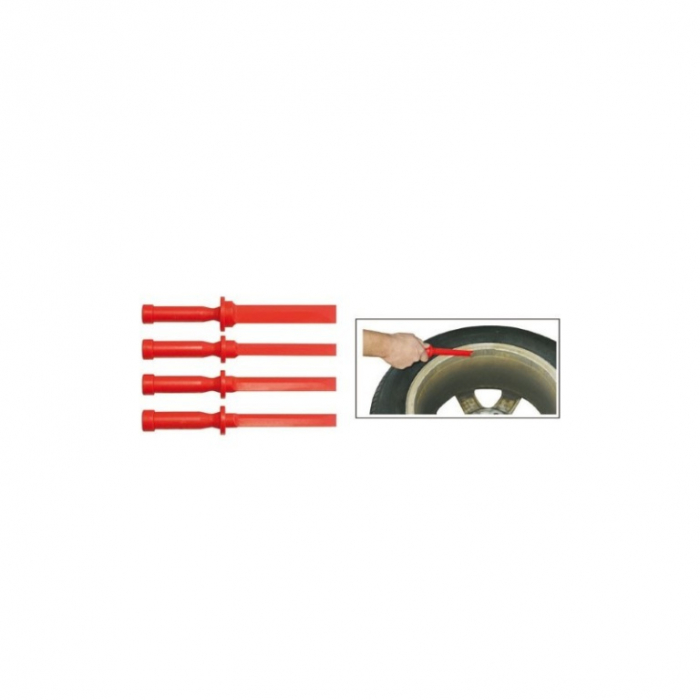 Set de raschete din plastic, 4 buc [2]