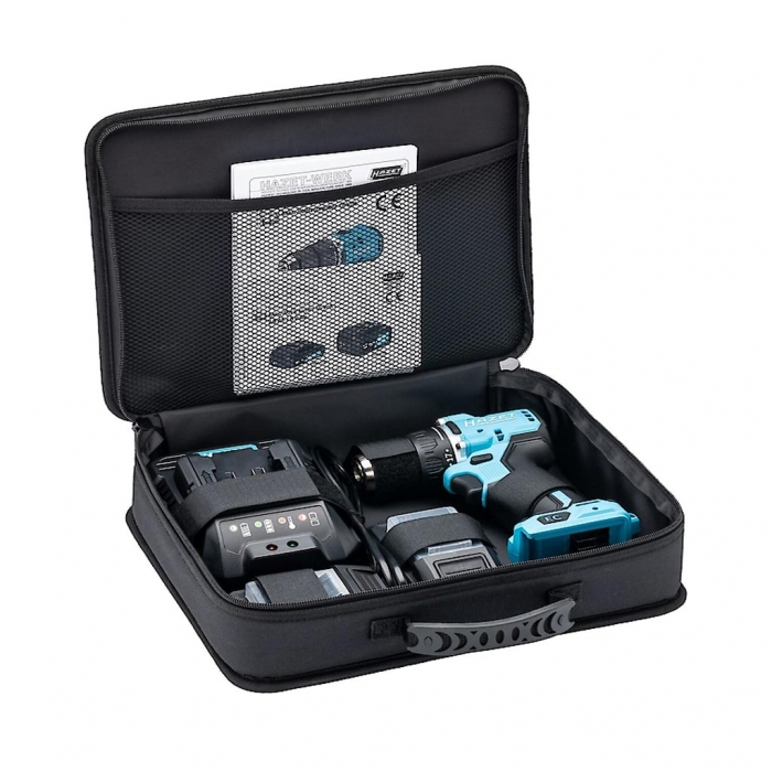 Set masina de gaurit si insurubat cu acumulator 18 V, 4 pise [3]