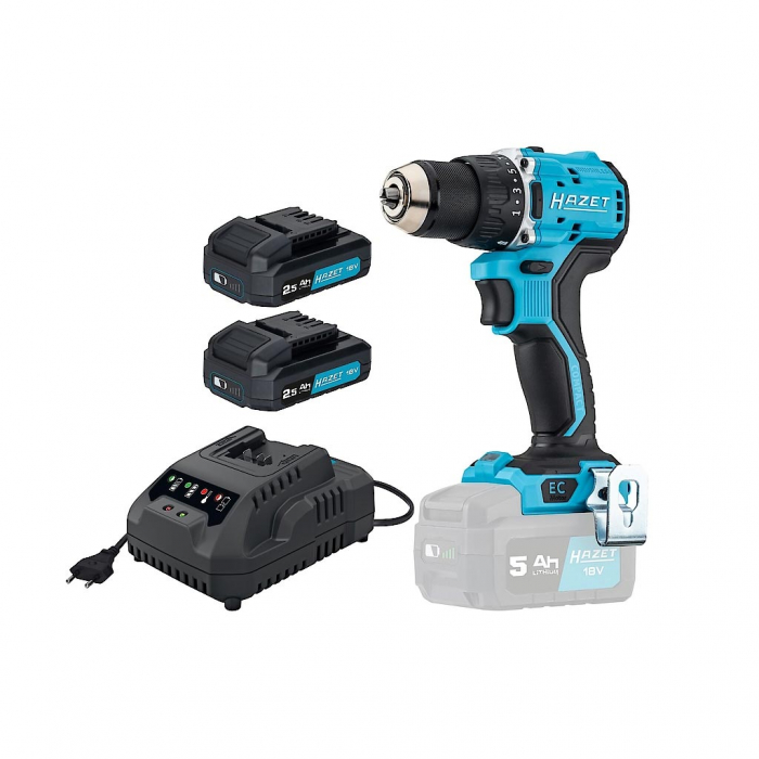 Set masina de gaurit si insurubat cu acumulator 18 V, 4 pise [1]