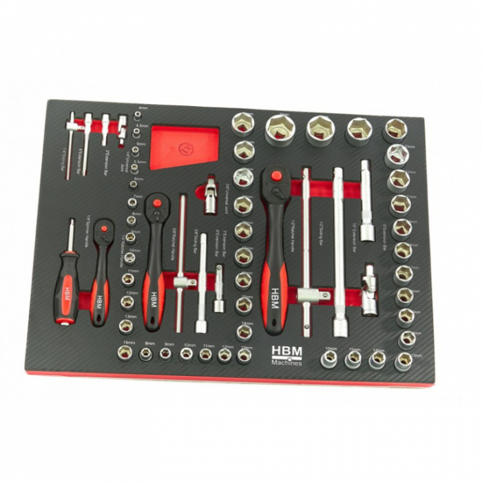 Set de 4 module pentru dulap scule 154 piese [3]