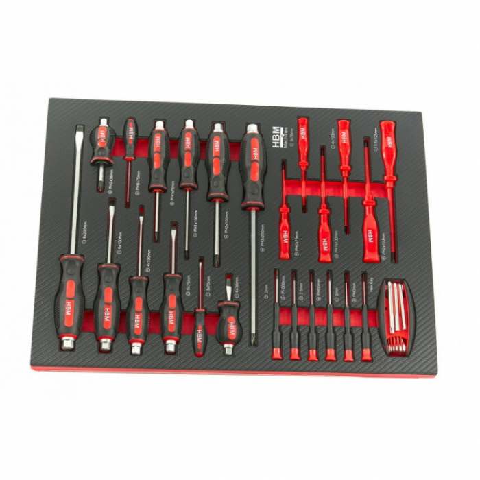 Set de 4 module pentru dulap scule 154 piese [6]