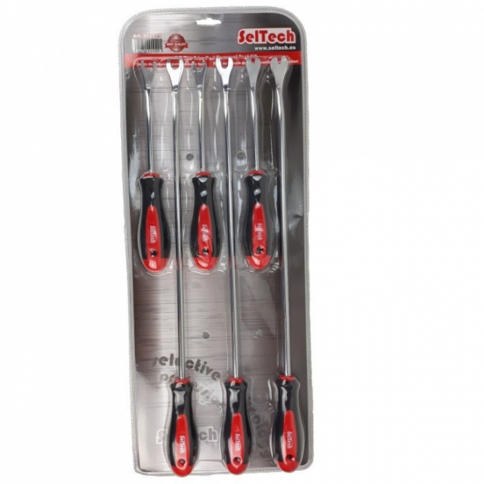 Set scule cu diferite dimensiuni pentru demontat cleme tapiterii, 6 buc. [2]