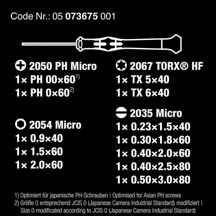Set surubelnita pentru aplicatii electronice, 12 piese [2]