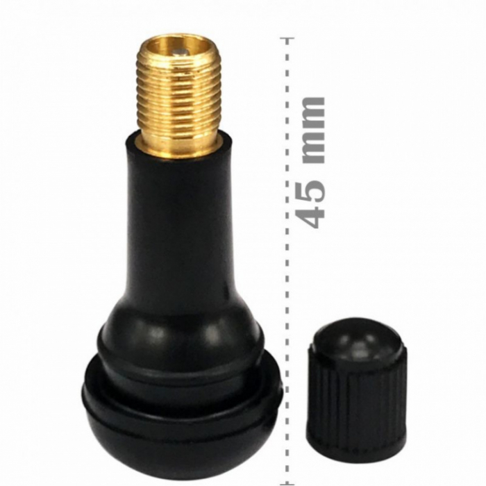 Set valve roata tubeless TR413 45mm , 100bu [2]