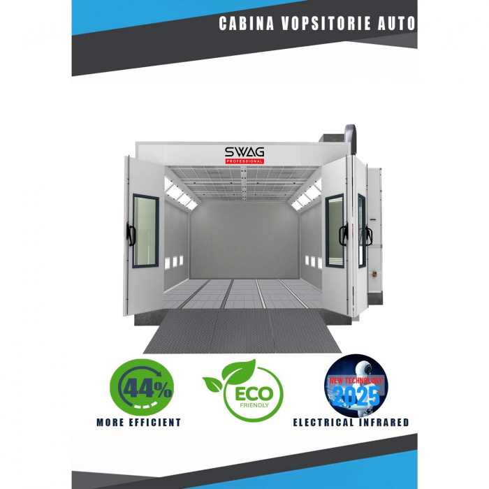 Statie, cabina de vopsit auto [7]