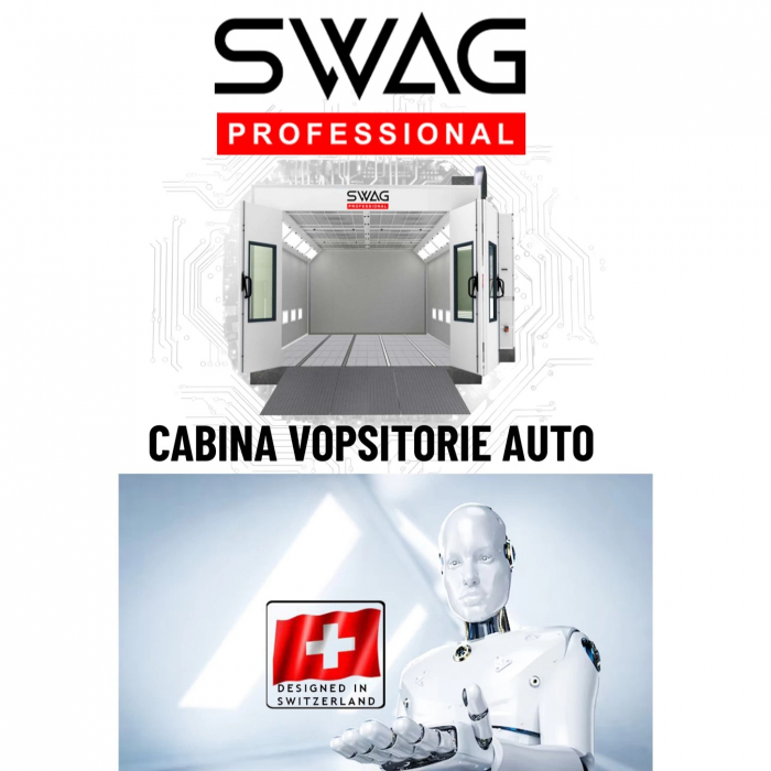 Statie, cabina de vopsit auto [10]