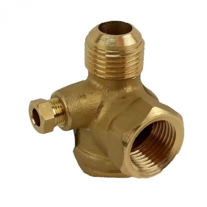 Supapa de sens pentru compresor 1/2"M - 1/2"F [2]