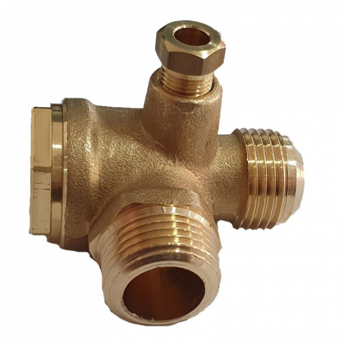 Supapa de sens pentru compresor 1/2"M - 1/2"M [2]