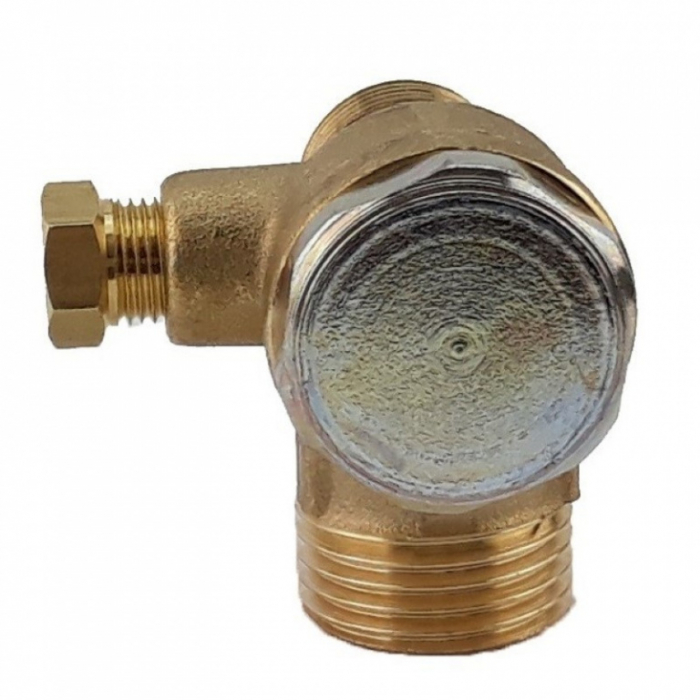 Supapa de sens pentru compresor 1/2"M - 3/8"M cu montaj pe stanga [3]