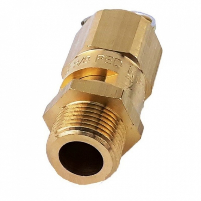 Supapa de siguranta pentru compresor cu filet exterior de 3/8" [2]
