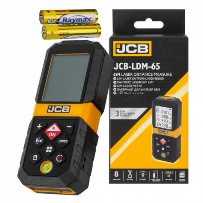 Telemetru cu laser JCB, 65m [2]